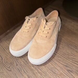 Vince Copely Suede Platform Sneakers